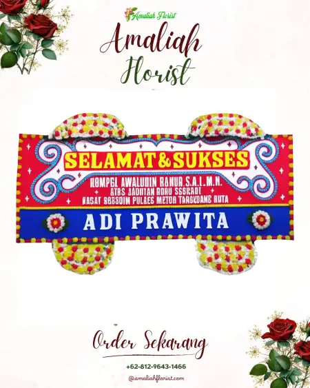Papan Bunga Ucapan Selamat Kaliwinasuh